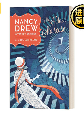 Nancy Drew 2: The Hidden Staircase 南希德鲁系列2 隐藏的楼梯 新版 儿童悬疑推理小说 Carolyn Keene 精装 英文原版