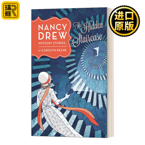 Nancy Drew 2: The Hidden Staircase 南希德鲁系列2 隐藏的楼梯 新版 儿童悬疑推理小说 Carolyn Keene 精装 英文原版