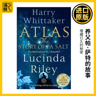 Story 七姐妹系列8 萨特 Atlas The 故事 Sisters 英文原版 Salt Seven 养父帕