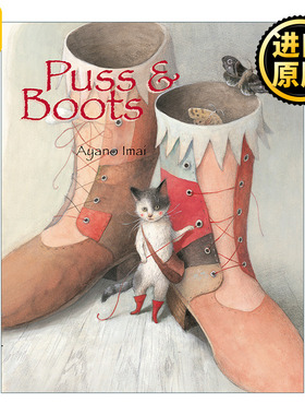 Puss and Boots 穿长靴的猫 经典童话故事 儿童精装绘本 Ayano Imai