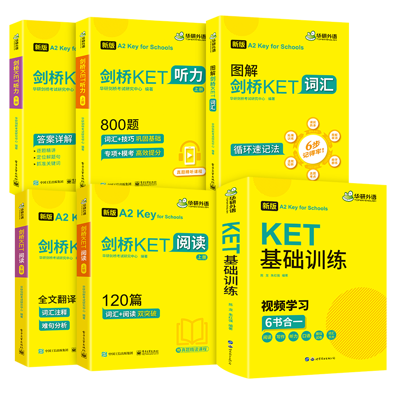 华研外语剑桥KET核心词汇听力