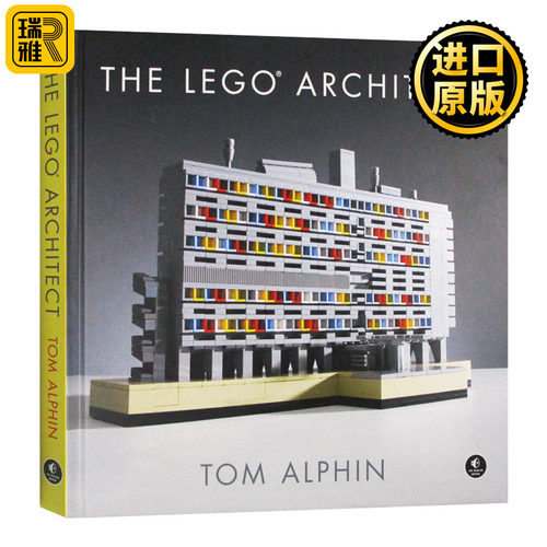 乐高建筑师 一部用积木搭成的建筑简史 英文原版 The Lego Architect 汤姆艾尔芬 Tom Alphin 进口英语书籍No Starch Press