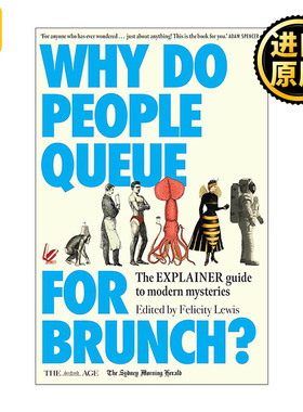 英文原版 Why Do People Queue for Brunch 人们为什么排队吃早午餐 关于现代谜团的解释指南 英文版 进口英语原版书籍