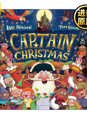 英文原版 Captain Christmas 圣诞船长 Karl Newson儿童绘本 英文版 进口英语原版书籍