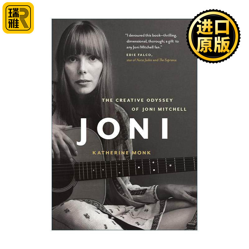 英文原版 Joni 琼尼·米歇尔传 加拿大传奇女音乐人 格莱美终身成就奖得主 摇滚歌手 英文版 进口英语原版书籍