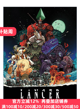 英文原版 Lancer TTRPG Core Rulebook 枪骑兵桌面角色扮演游戏核心规则书 精装 Massif 黑马漫画 Tom Parkinson-Morgan 英文版