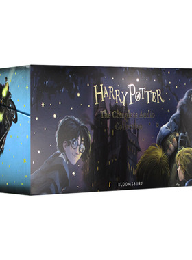 哈利波特系列1-7 100CD 有声读物 英文原版小说 Harry Potter The Complete Audio Collection 斯蒂芬弗雷配音 进口英语书籍