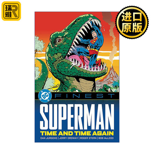 英文原版 DC Finest: Superman: Time and Time Again 超人 一次又一次 漫画合集 英文版 进口英语原版书籍