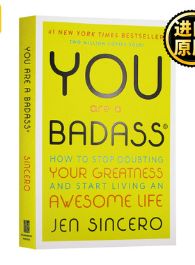 正版 You Are a Badass你是个惯犯 如何停止怀疑自身的优点和展开美好的人生