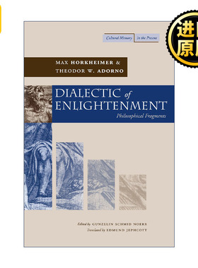 正版 Dialectic of enlightenment 英文原版 进口英语书籍