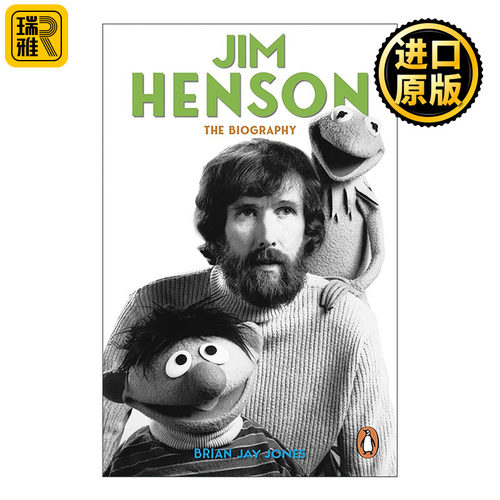 英文原版 Jim Henson 美国木偶大师吉姆·亨森传记 芝麻街之父 英文版 进口英语原版书籍