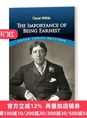 不可儿戏 英文原版 The Importance of Being Earnest 王尔德戏剧 认真的重要性 电影  Oscar Wilde  自私的巨人作者 进口英语书籍