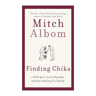 英文原版 Finding Chika 小女孩 地震与重组家庭 相约星期二作者Mitch Albom 英文版 进口英语原版书籍