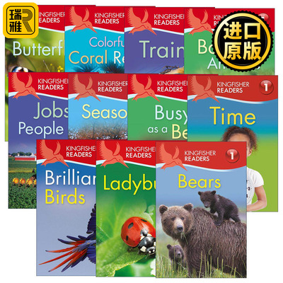 英文原版 Kingfisher Readers L1 翠鸟分级读物系列第1级 11本套装 英文版 进口英语原版书籍
