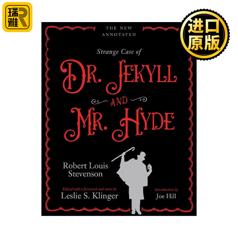 英文原版 The New Annotated Strange Case of Dr Jekyll and Mr Hyde化身博士离奇案件精装诺顿插图注释版Robert Louis Stevenson