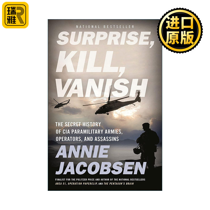 Surprise, Kill, Vanish 美国中央情报局辅助军事部队、特工与刺客的隐秘历史