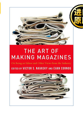 英文原版 The Art of Making Magazines Victor Navasky