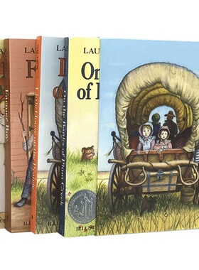小木屋4册盒装 英文原版 Little House 4-Book Box Set 青少年成长小说 儿童文学小说 桥梁章节书 小木屋的故事系列 进口英语书籍