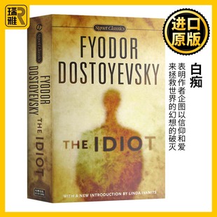 Dostoyevsky陀思妥耶夫斯基文集 进口英语书籍 白痴 Punishment作者 and 拉马佐夫兄弟罪与罚Crime Fyodor 小说 英文原版 Idiot The