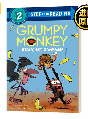 Grumpy Monkey Ready Set Bananas Step into Reading 2