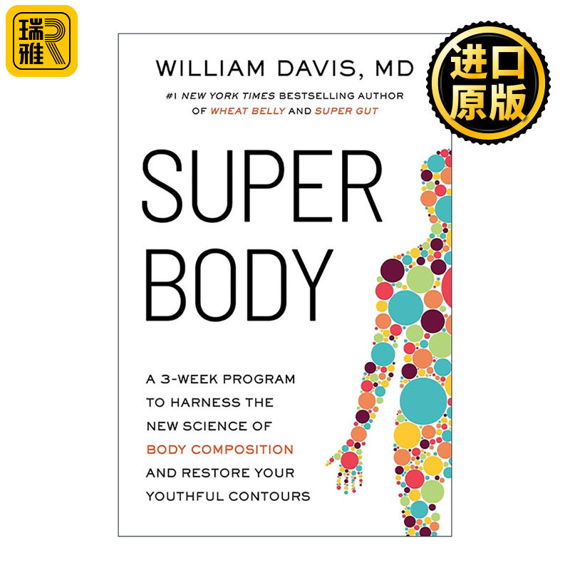 英文原版 SUPER Body 超级身材 3周减肥计划 精装 英文版 进口英语原版书籍