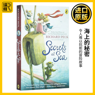 海上 秘密 英文原版 Peck Sea Richard Secrets 纽伯瑞金奖