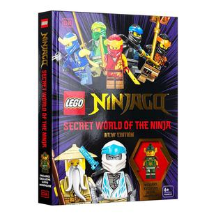 英文原版 LEGO Ninjago Secret World of the Ninja 乐高忍者秘密世界新版精装 玩具游戏导览书 英文版 进口英语原版书籍