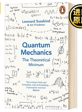 Quantum Mechanics The Theoretical Minimum 量子力学 理论上的最小值 英文原版 英文版原版书籍 进口英语书