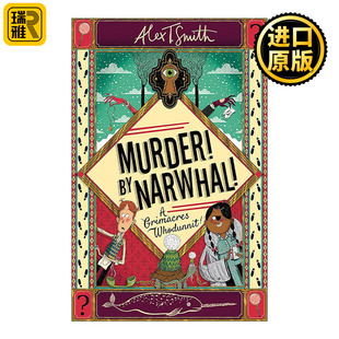 英文原版 Murder By Narwhal 独角鲸谋杀 青少年侦探推理幽默小说 A Grimacres Whodunnit系列 英文版 进口英语原版书籍