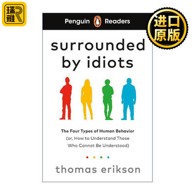 英文原版 Penguin Readers Level 7 Surrounded by Idiots ELT Graded Reader 企鹅英语分级阅读7级 被白痴包围 托马斯·埃里克森
