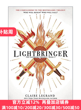 英文原版 Lightbringer The Empirium Trilogy 03 光明使者 帝国三部曲系列3 奇幻小说 英文版 进口英语原版书籍