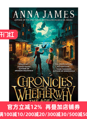英文原版 Chronicles of Whetherwhy 不知为何编年史 魔法时代 儿童奇幻小说 穿梭童话故事集作者Anna James新作 进口英语原版书籍