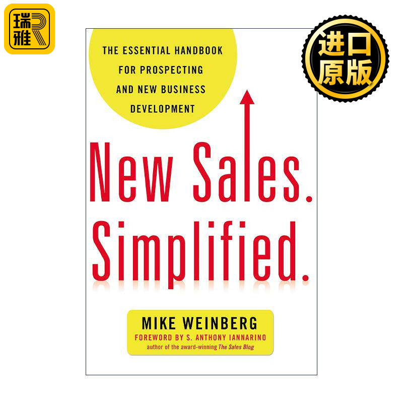 英文原版 New Sales Simplified 销售就是这么简单 英文版 进口英语原版书籍