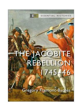 英文原版 The Jacobite Rebellion 苏格兰詹姆斯二世党叛乱 1745–46年 全彩插画战争历史系列 英文版 进口英语原版书籍