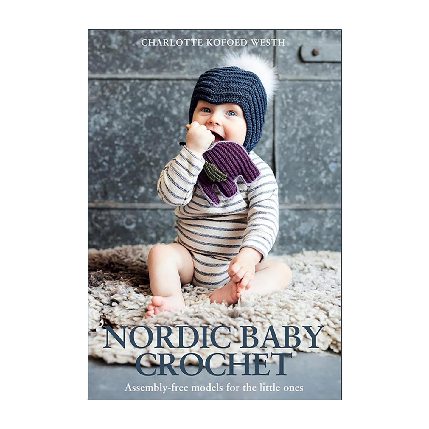 英文原版 Nordic Baby Crochet 北欧风婴儿钩针设计35款 零基础免缝合教程 英文版 进口英语原版书籍
