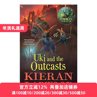 英文原版 Uki and the Outcasts 兔武士英雄传奇4 乌基与被放逐者 英文版 进口英语原版书籍