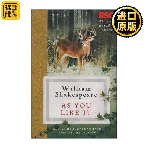 英文原版 As You Like It 莎士比亚 皆大欢喜 英国皇莎剧团 戏剧导读版 The RSC Shakespeare 英文版 进口英语原版书籍