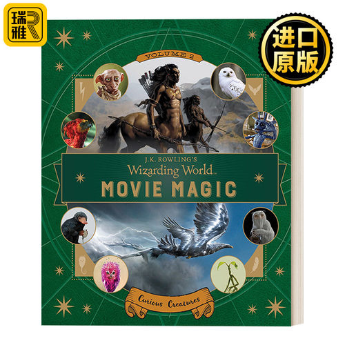 J.K. Rowling's Wizarding World: Movie Magic Volume Two 罗琳的魔法世界：电影魔法卷二 精装电影周边画册 Jody Revenson