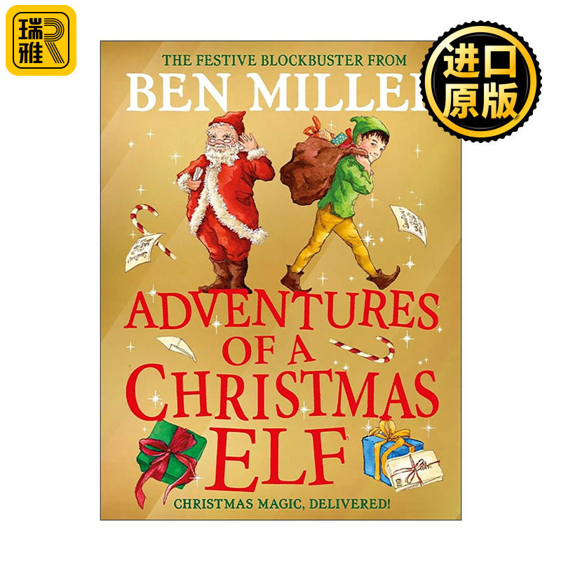 英文原版 Adventures of a Christmas Elf 圣诞精灵的冒险 精装 英文版 进口英语原版书籍