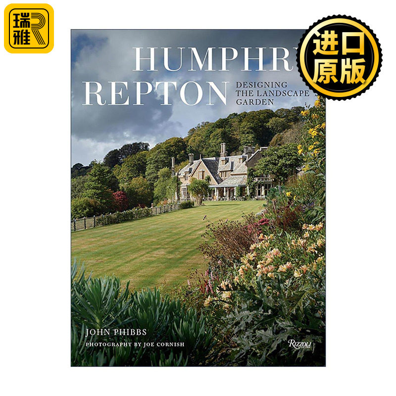 英文原版 Humphry Repton 汉弗莱·雷普顿 景观花园设计 英国庄园 精装摄影艺术图册 英文版 进口英语原版书籍