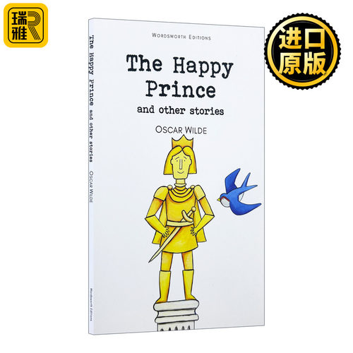英文原版 The Happy Prince and Other Stories 王尔德 快乐王子和其他故事 Wordsworth儿童经典文学系列 英文版 进口英语原版书籍