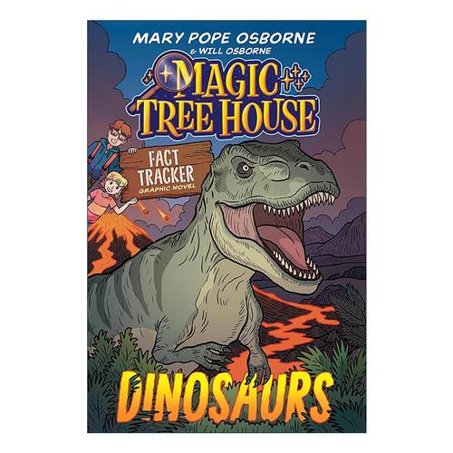英文原版 Magic Tree House Fact Tracker Graphic Novel Dinosaurs 神奇树屋事实追踪漫画系列 恐龙 英文版 进口英语原版书籍