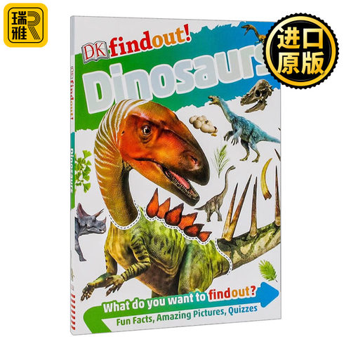 DK findout Dinosaurs DK小发现 恐龙 英文原版