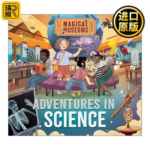 英文原版 Magical Museums Adventures in Science 神奇博物馆 科学历险记 儿童科普百科读物 英文版 进口英语原版书籍