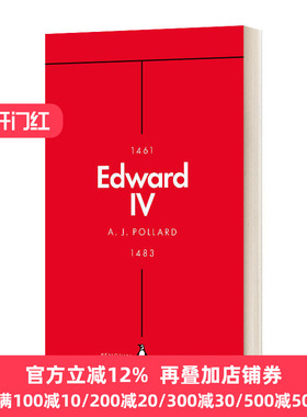 英国君王史 爱德华四世 英文原版 Edward IV Penguin Monarchs 平装 英文版 A J Pollard 进口英语原版书籍