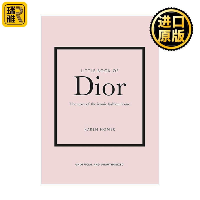 英文原版 Little Book of Dior 迪奥时尚小书 标志性时装品牌的故事 精装 英文版 进口英语原版书籍