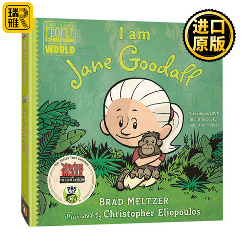 英文原版我是珍古道尔