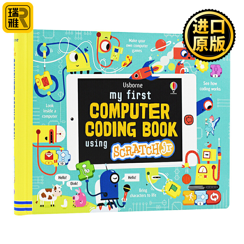 My First Computer Coding Book with ScratchJr Usborne