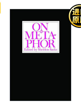 英文原版 On Metaphor 论隐喻 芝加哥大学语言学教授Sheldon Sacks 英文版 进口英语原版书籍