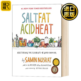 热 原版 Acid 脂肪 酸 Heat 要素 掌握好烹饪 Nosrat 盐 Salt Samin Fat